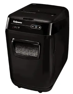 Fellowes AutoMax 200 M Automatic Paper Shredder 2x14 mm Micro-Cut 200 Sheet Capacity 32 L Bin