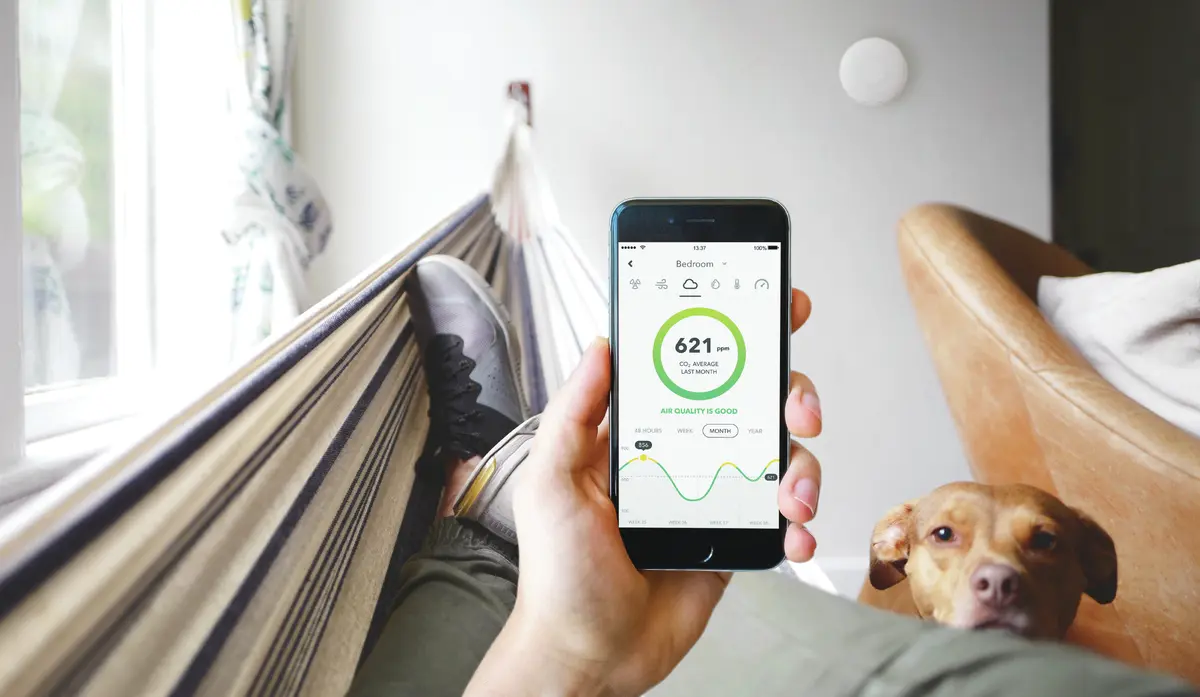 Airthings Wave Plus Smart Radon and Air Quality Monitor Photo 14