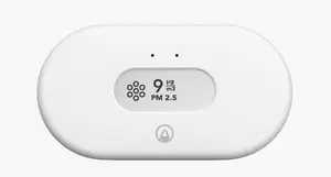 Airthings 2980 Smart Home Multi-Sensor Air Quality Monitor White Battery USB
