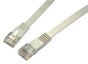 SOLARIX Плоский патч-корд CAT5E UTP LSOH 2м серый RJ45