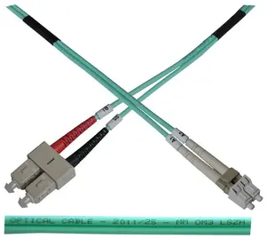 Optical patch cable duplex LC-SC 50/125 MM 3m OM3 LSZH