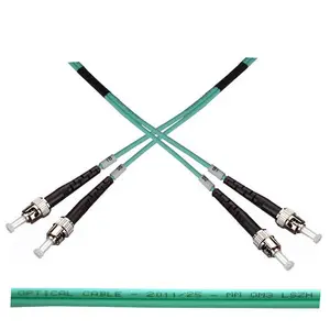Optical patch cable duplex ST-ST 50/125 MM 2m OM3