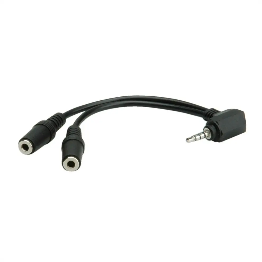 ROLINE 3.5 mm Stereo spraudņa audio kabelis 15 cm Photo 3