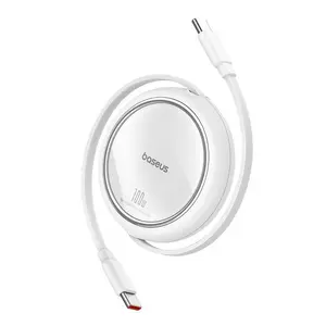 Baseus Free2Pull mini USB-C to USB-C Data Cable 1.5m 100W White