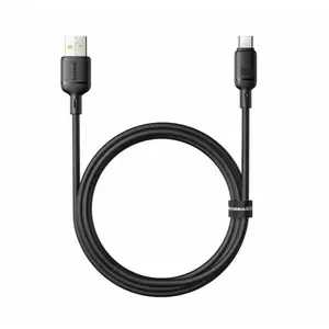 Baseus Кабель для быстрой зарядки Silky USB / USB-C 1м 100Вт черный