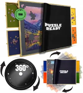 Krups Puzzle Ready - Puzzle board with legs, 1500 pieces