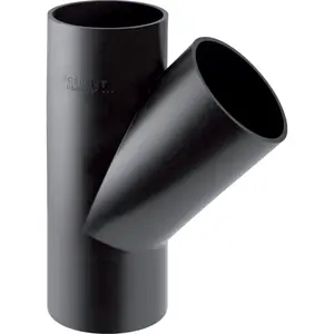 Geberit 370.135.16.1 drain waste vent pipe fitting 45 degree bend angle 540 mm height