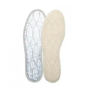 ARTHUR WOOL H1493 Insoles 42 - 43 White Aluminium Wool 2 pcs