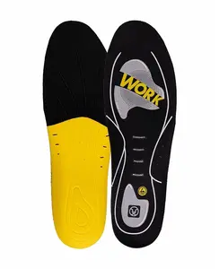 ARDON WORK H1519 Insoles Size 45 Black Textile 2 pcs
