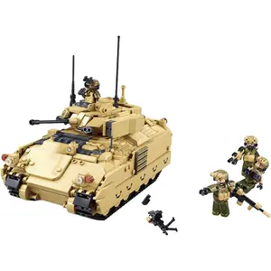 Sluban M3A3S Bradley Building Set 1/35 Scale 905 Pieces
