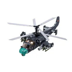 Sluban KA-52S Gunship Helicopter helikoptera konstruktors 1/35