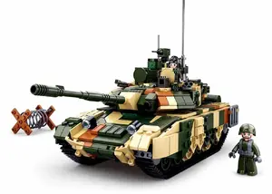 Sluban T90MS main battle tank construction set with 758 pieces