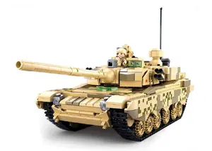 Sluban ModelBricks 99A main battle tank 2in1 construction set 893 pcs desert camouflage