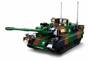 Sluban Leopard 2A5 main battle tank 2in1 building blocks M38-B0839