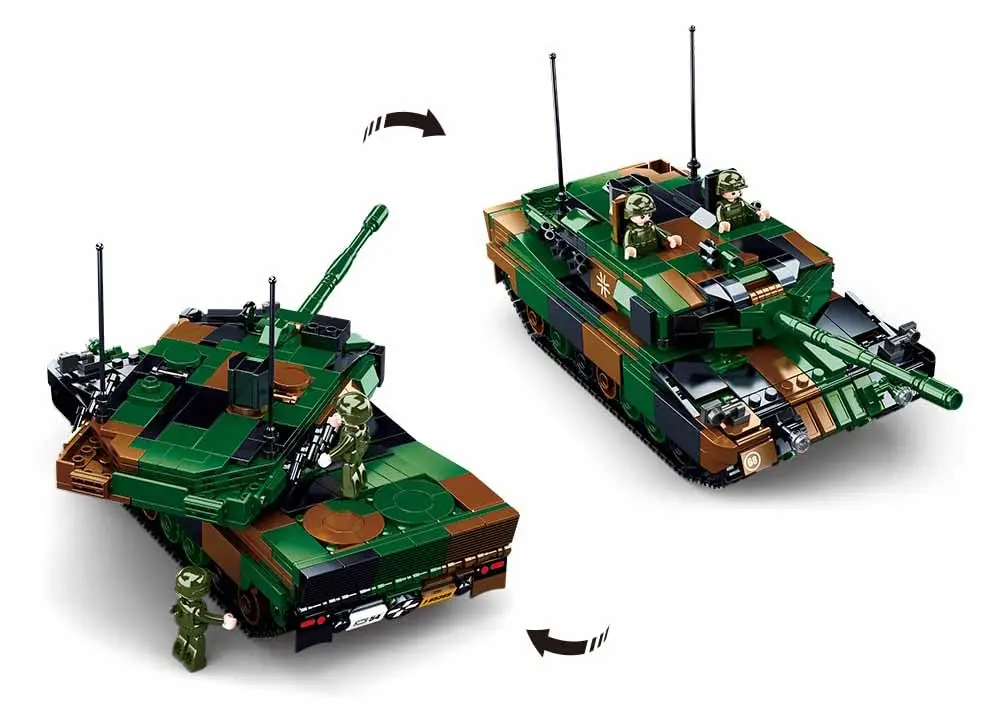 Конструктор Sluban Танк Leopard 2A5 Photo 4