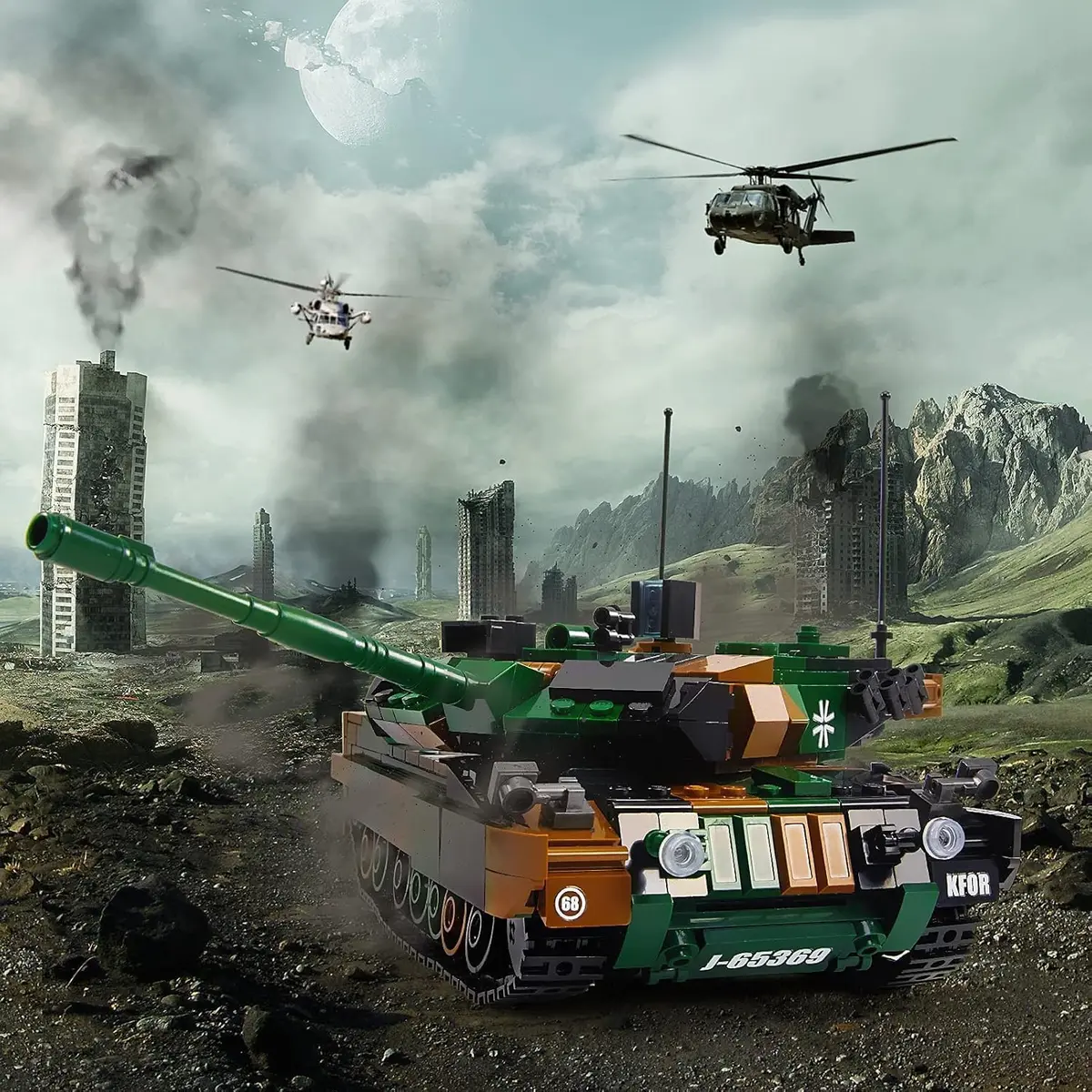 Конструктор Sluban Танк Leopard 2A5 Photo 5