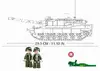 Конструктор Sluban Танк Leopard 2A5 Photo 6