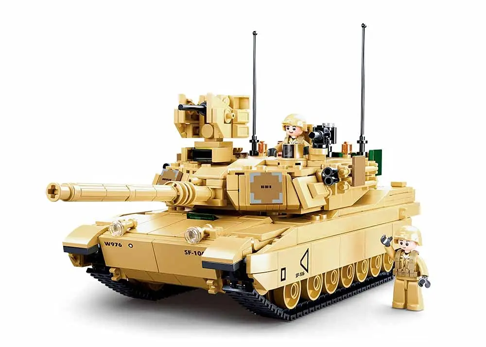 Конструктор Sluban M1A2 SEP V2 Abrams Танк Photo 2