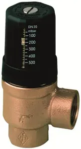 Heimeier Zawór nadmiarowo upustowy Hydrolux DN25 brąz/gwint wewn. (5501-04.000)