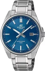 CASIO EFV-150D-1AV Rokas pulkstenis Kvarca Nerūsējošais tērauds Nerūsējošā tērauda korpuss 46.5 x 42.6 x 9 mm 3 gadu akumulators