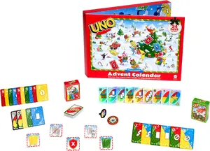 Mattel UNO JNL24 Advent Calendar Card Game Shedding Genre 7 yr(s)