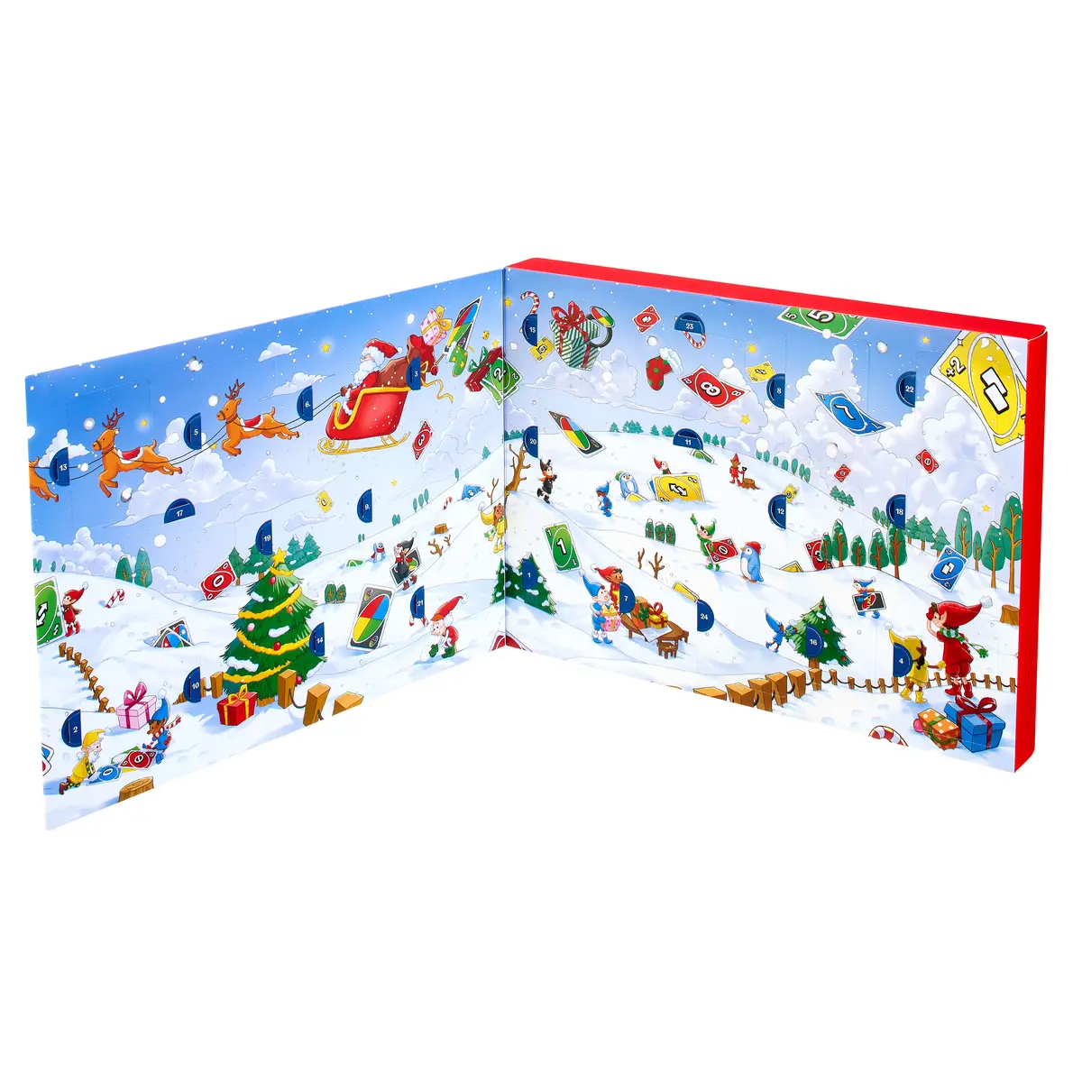 Mattel UNO JNL24 Адвент календарь Карточная игра Photo 3
