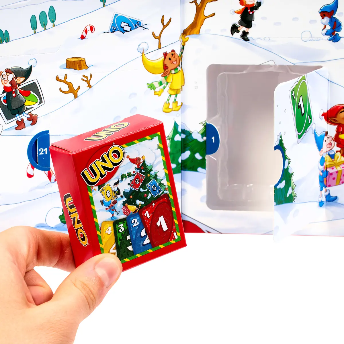Mattel UNO JNL24 Адвент календарь Карточная игра Photo 5