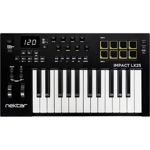 NEKTAR Impact LX 25 mkIII MIDI Keyboard 25 Keys USB Black