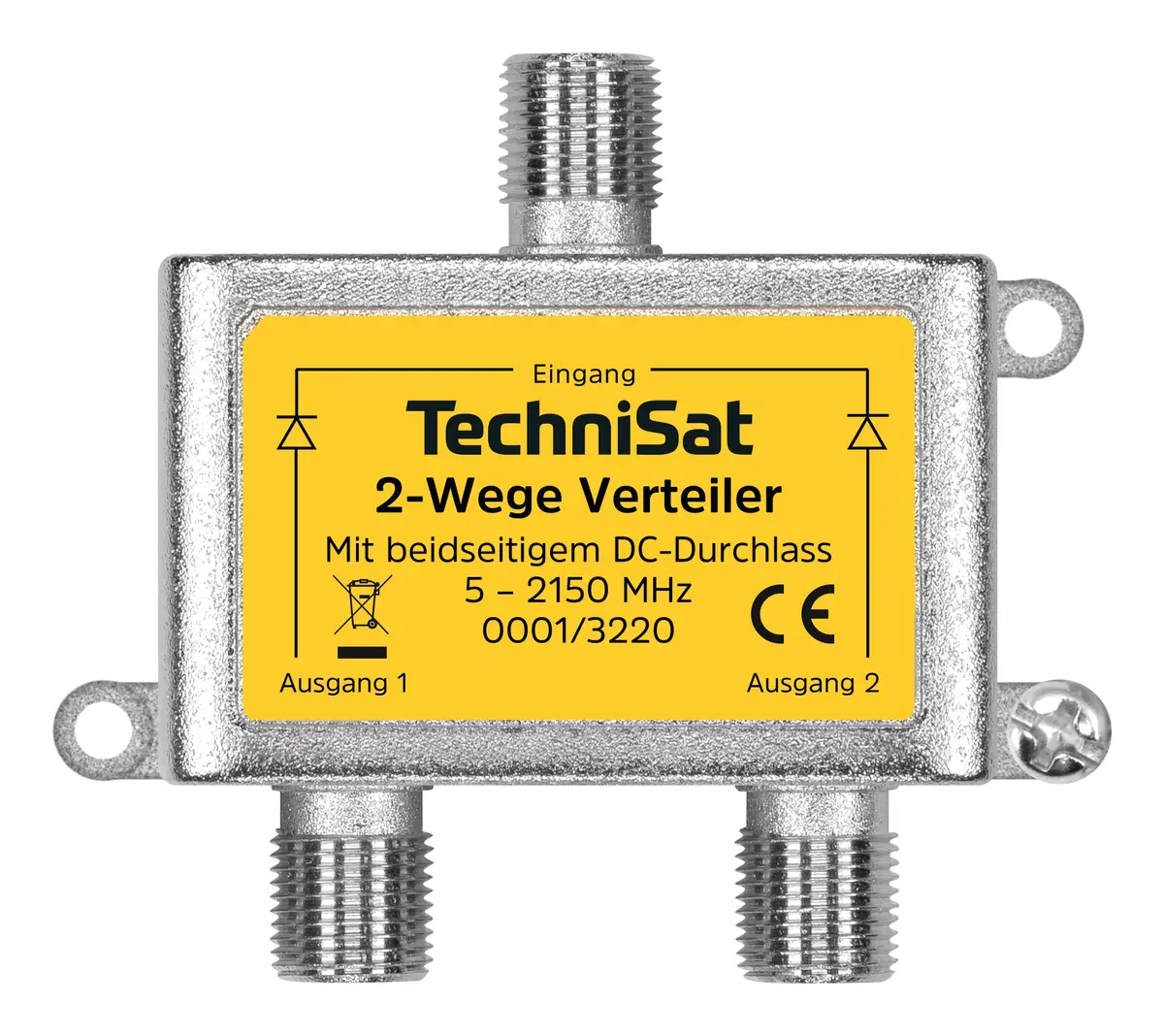 TechniSat 0001/3220 Satelītu sadalītājs ar 1