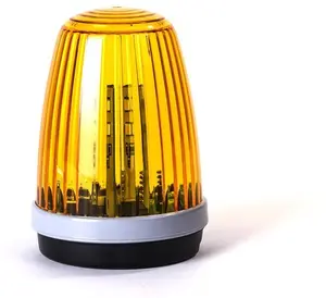 PROXIMA LED Brīdinājuma lampa ar iebūvētu 433.92 MHz antenu 12-24V AC/DC vai 230V AC dzeltena