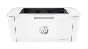 HP LaserJet M110w Laser Printer Wireless Black and White A4 20 ppm Wi-Fi White