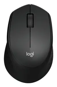 Беспроводная мышь Logitech M330 Silent Plus черная 1000 DPI 3 кнопки для правой руки
