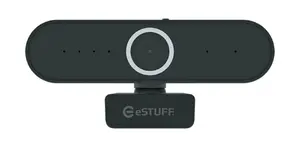 eSTUFF GLB246250 tīmekļa kamera 2 MP 1920 x 1080 pikseļi melna