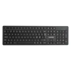 eSTUFF GLB212102 Full-size Wireless Membrane Keyboard USB QWERTY Nordic Black