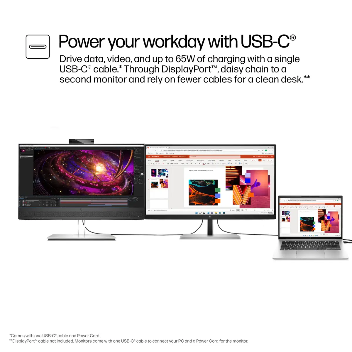 HP E24m G4 Konferenču monitors 23.8 collas IPS Full HD Photo 13