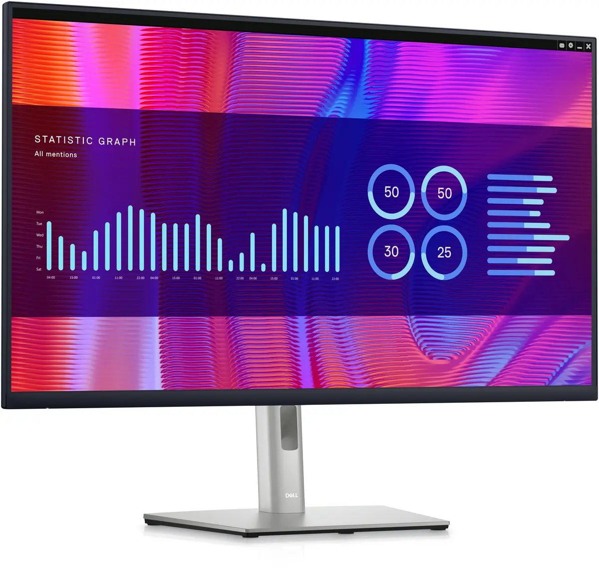 Компьютерный монитор Dell P3223DE Quad HD Photo 3