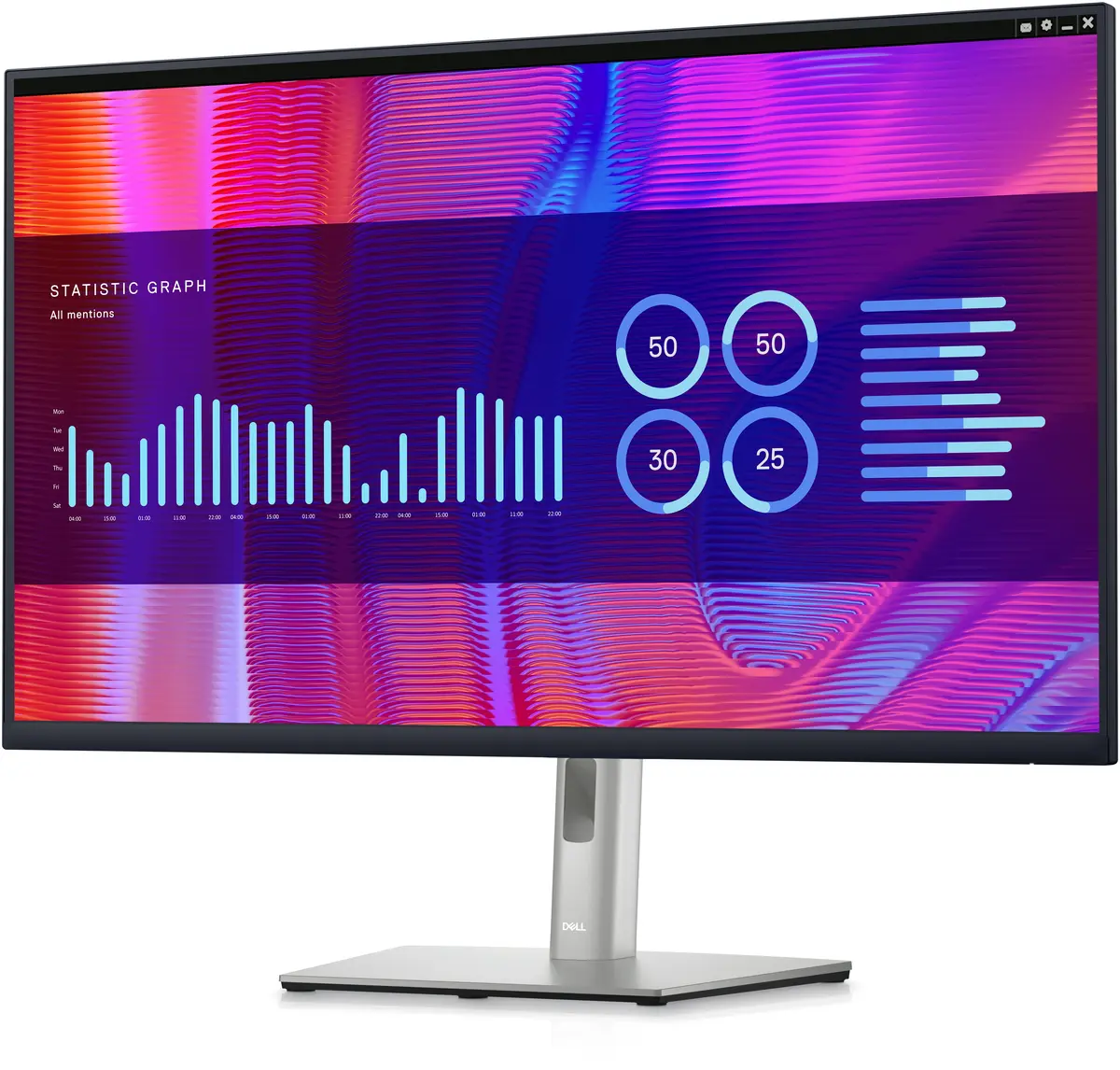 Компьютерный монитор Dell P3223DE Quad HD Photo 4