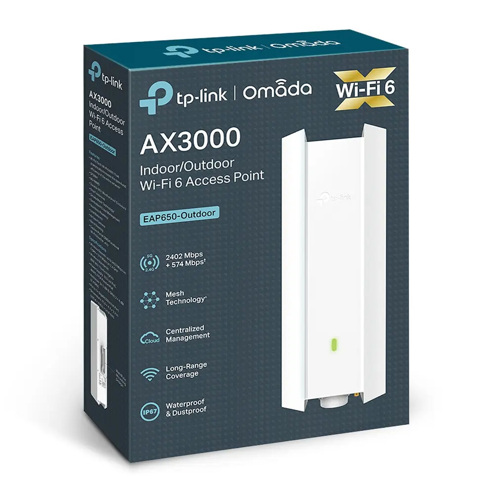 Omada EAP650-OUTDOOR WiFi 6 Access Point Photo 9