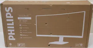 Philips 34B2U5900C/00 34 Collas Izliekts Biznesa Monitors VA 21:9 5120x2160 Pikseļi 120Hz 2ms 450 cd/m² HDMI DisplayPort USB-C
