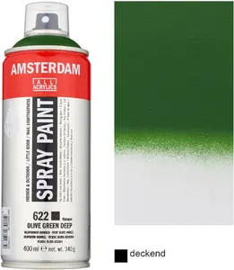 Artequipment Amsterdam Aerosāla Krāsa Olive Green Deep 622