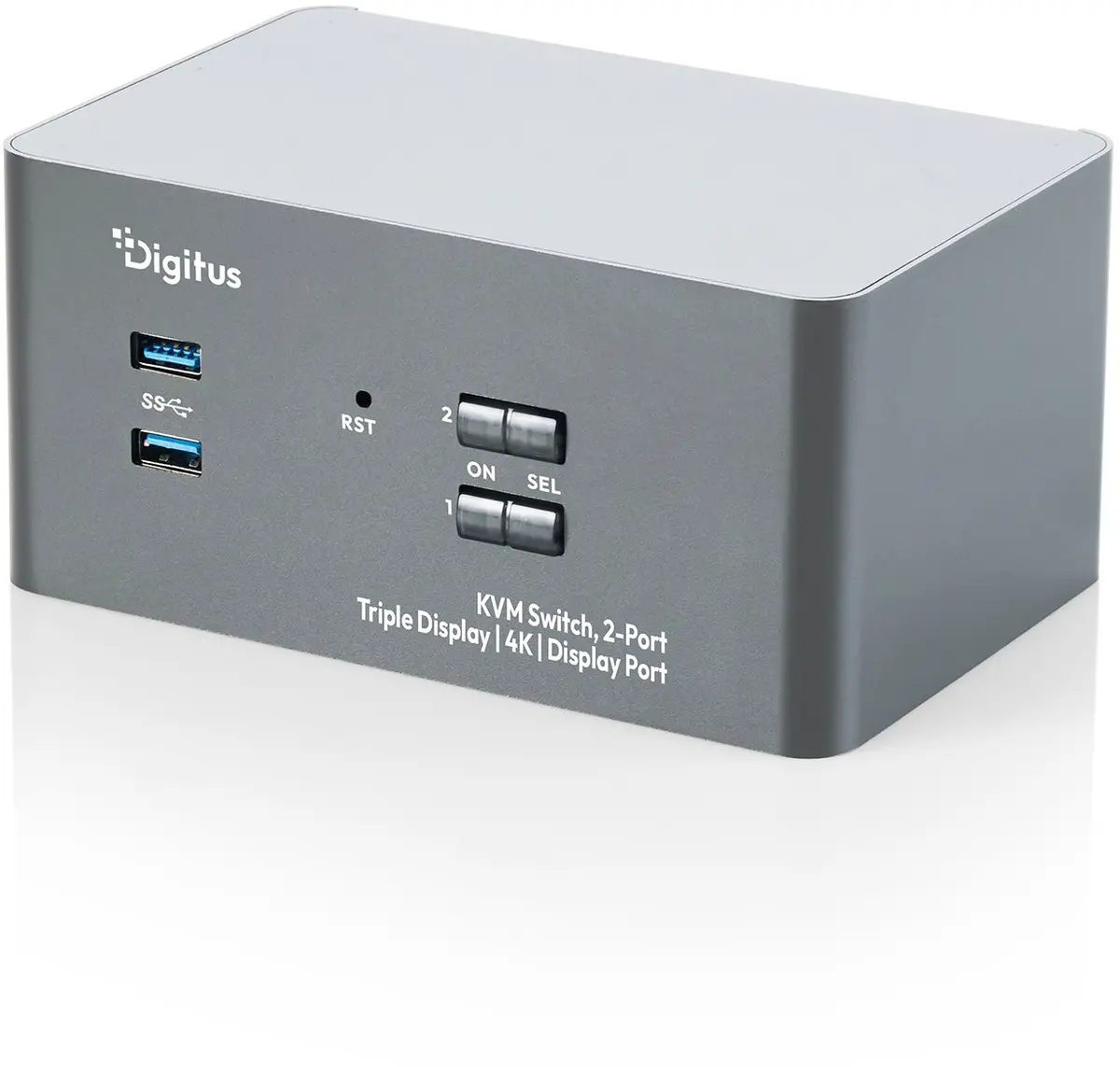 DIGITUS DS-12864 2 portu 4K KVM slēdzis Photo 2