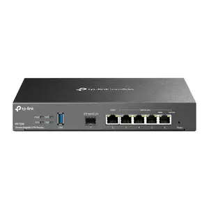 Omada ER7206 Гиabitный VPN маршрутизатор черный с 5 портами Ethernet и SFP WAN