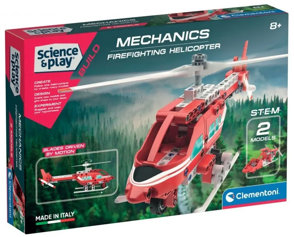 Constructor Clementoni FIREFIGHTING HELICOPTER Photo 3