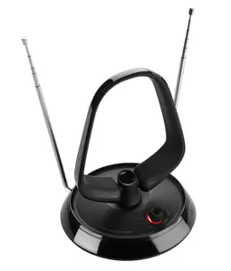 Усилинная комнатная ТВ антена One For All SV9143 с фильтром 3G/4G/5G и телескопическими антенами