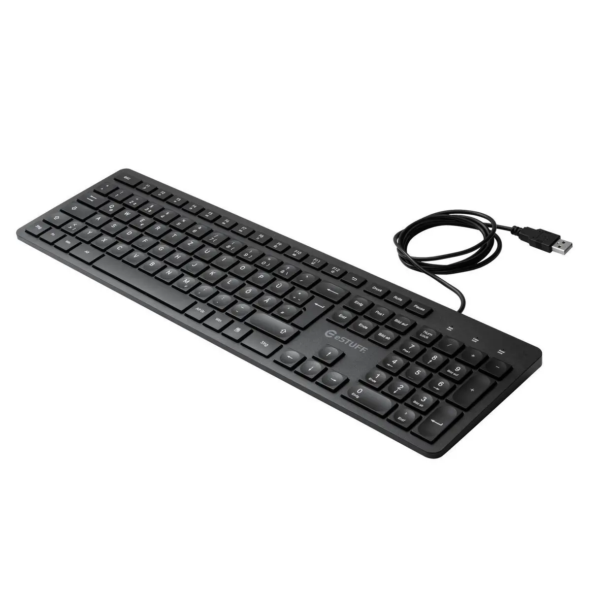 eSTUFF GLB211402 Проводная USB офисная клавиатура Photo 2