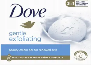 Dove Gentle Exfoliating 3in1 maigi pīlinga ziepes 90g