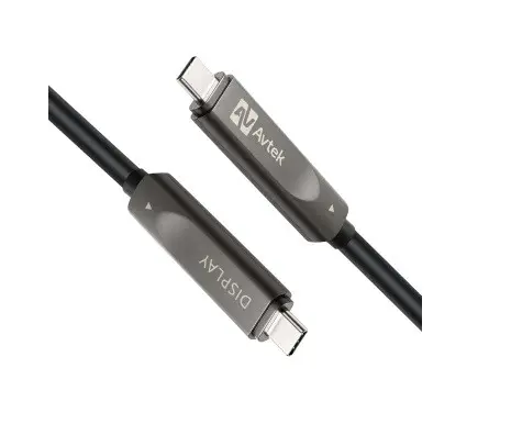 AVTEK USB-C C-FIBER 10M Kabelis Photo 2