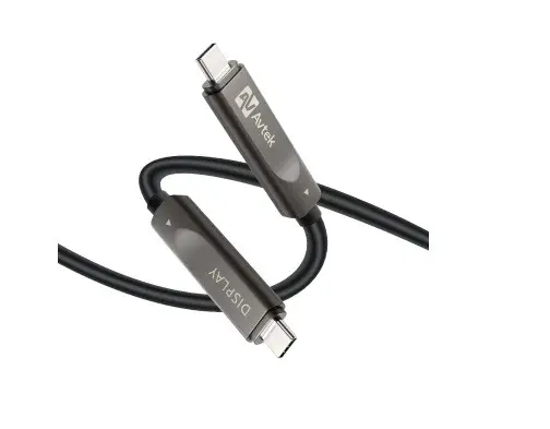AVTEK USB-C C-FIBER 10M Kabelis Photo 4