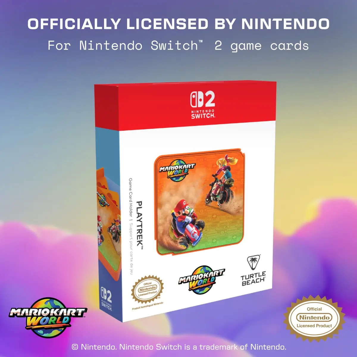 Turtle Beach PlayTrek Game Card Holder Mario Kart Photo 12