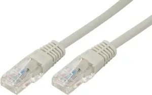 e+p Cat7 tīkla kabelis 15m pelēks RJ-45 vīrietis vīrietis